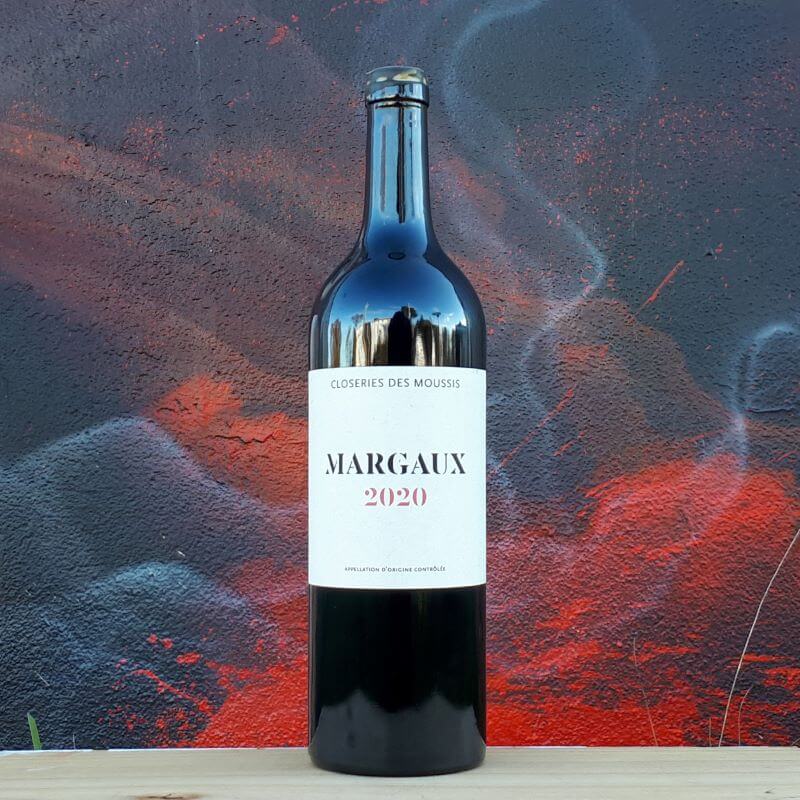 AOC Margaux, Closeries des Moussis, vin rouge biodynamique et nature