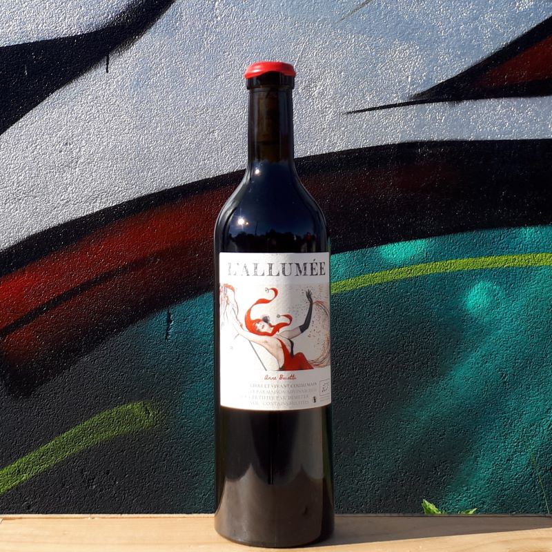 L'Allumée Rouge, Maison Advinam, vin blouge nature