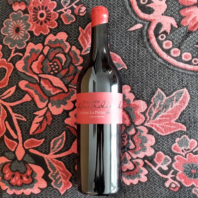Burdigala, Château La Peyre, AOC Entre-Deux-Mers, vin rouge bio élevé en amphore