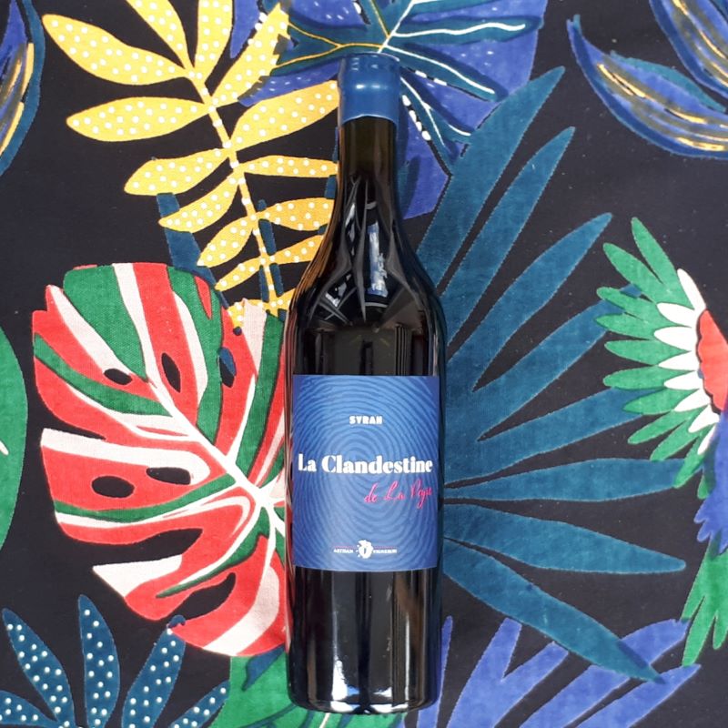 La Clandestine de La Peyre, vin bio, cuvée Pirate