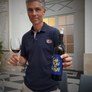 Vincent Lacoste, vigneron bio de Chateau de Cranne