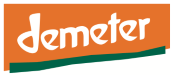 Logo Demeter, vin certifié agriculture biodynamique