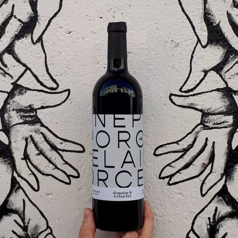 Porcelaine, Domaine le Trébuchet, bordeaux rouge élevé en amphores en porcelaine