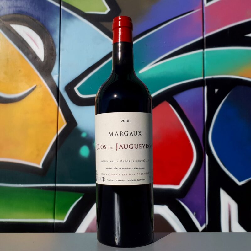 AOC Margaux 2016, Clos du Jaugueyron, vin rouge biodynamique