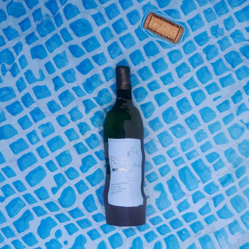 Vin des Potes de Piote, colombard, blanc biodynamique