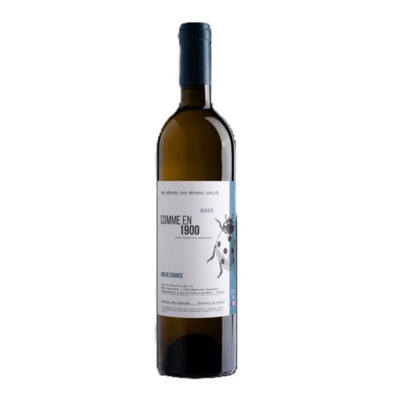 Comme en 1900 de Cazebonne, vin blanc de cépages oubliés, biodynamie