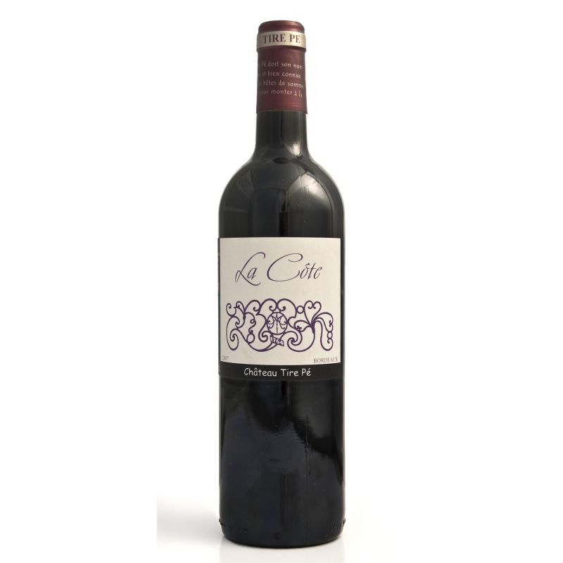 La Côte 2015, Château Tire Pé, AOC Bordeaux, vin bio