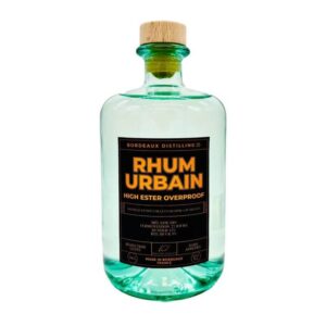 Rhum Urbain blanc HEO, rhum français bio, Bordeaux Distilling Company