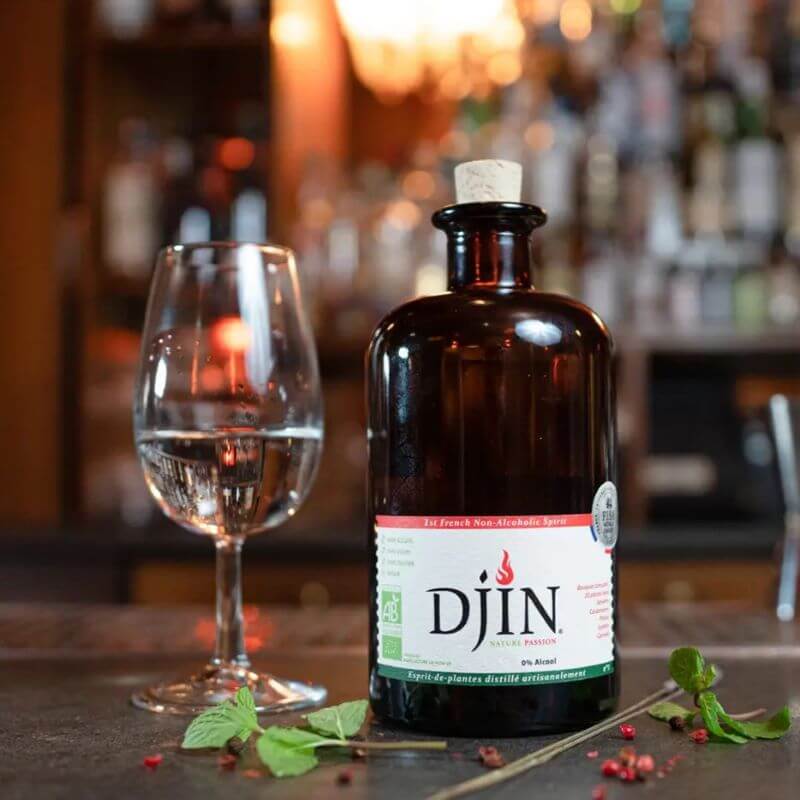 Nature Passion, Djin Spirits, spiritueux sans alcool bio et français